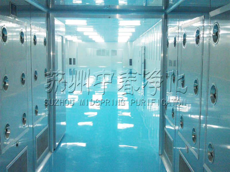 潔凈工程風(fēng)淋室靜電的產(chǎn)生與防靜電風(fēng)淋室特點