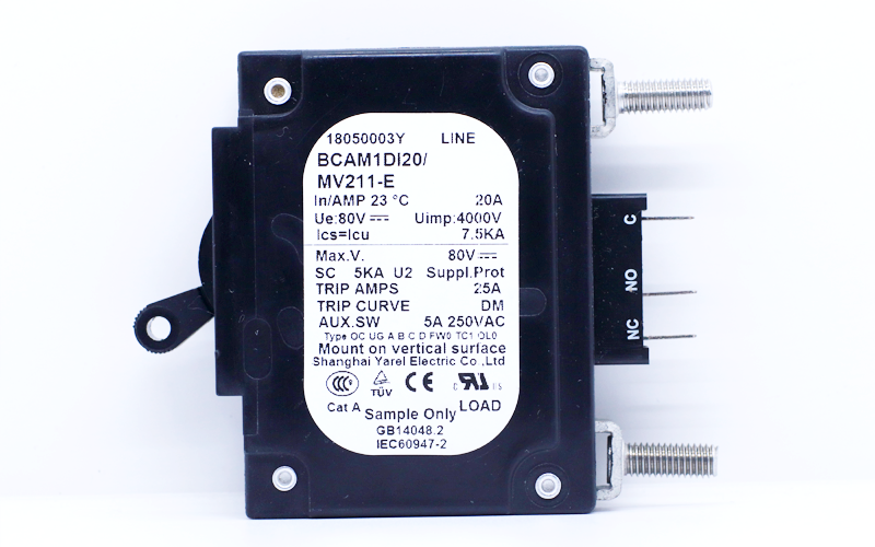 BC-1極液壓磁斷路器-DC400A/AC100A-供電系統